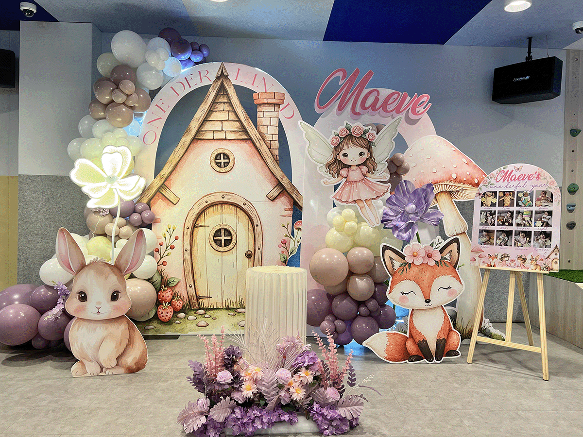 Woodland + Fairytale Set Up for Maeve