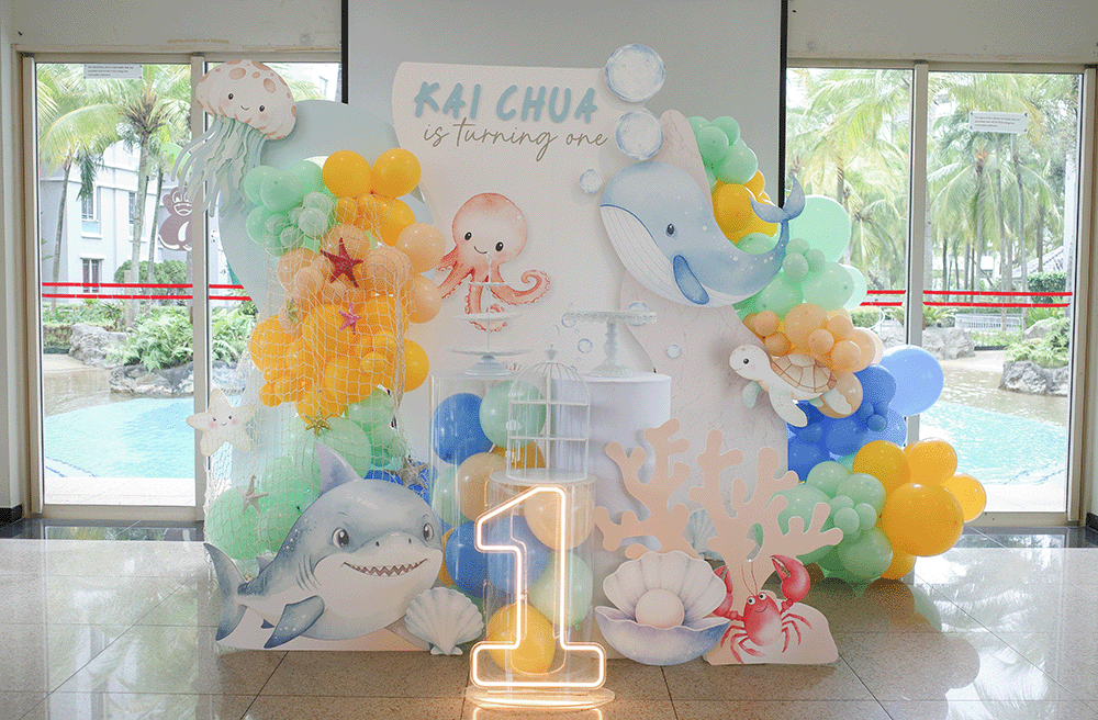 Under the Sea Shark and Friends Theme for Kai's First Birthday